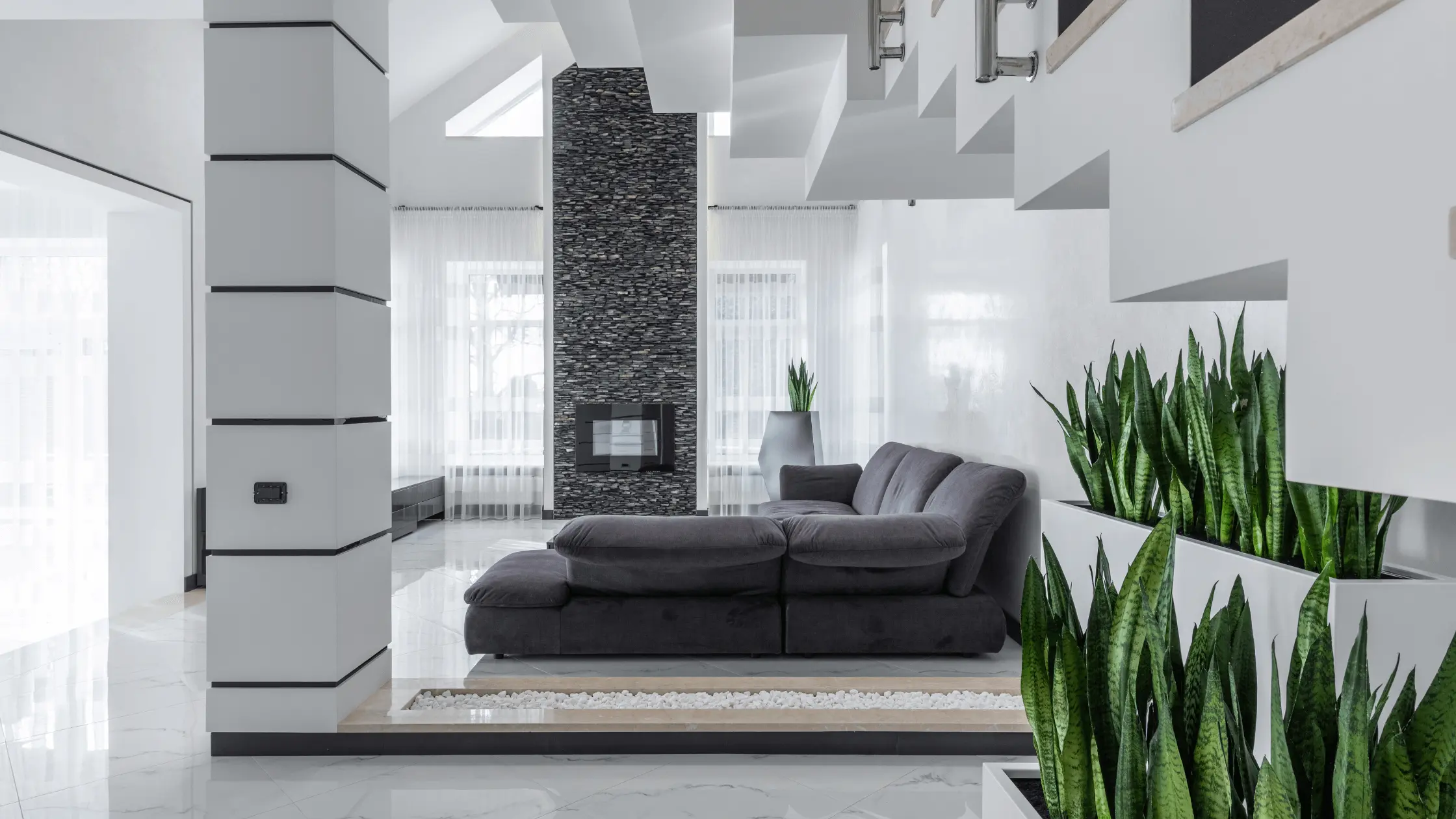 Drawing Room in a Mansion