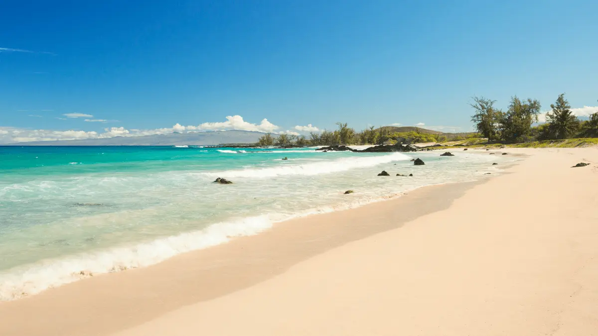Makalawena Beach White Sand