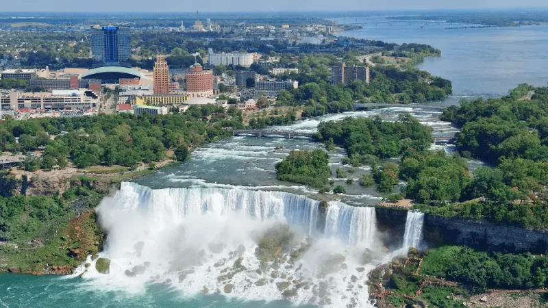 Niagara Falls Closeup