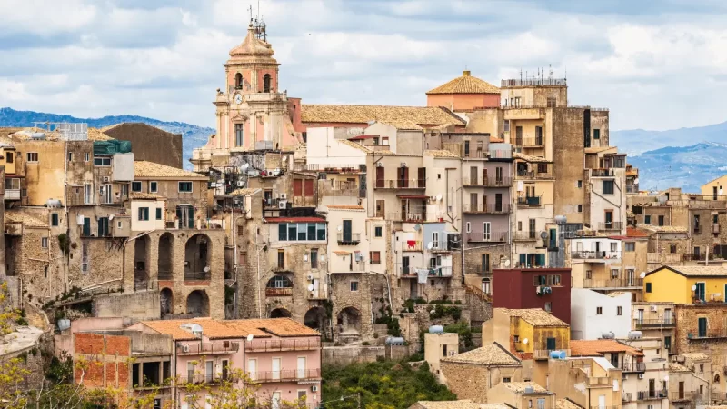 centuripe italy ancient city 