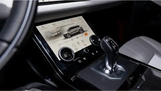 range rover interior