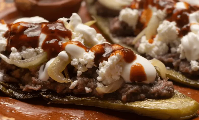 Mexican Huarache of Cecina Beef