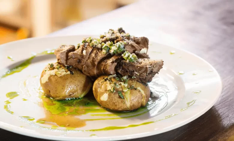 beef with garlic sauce