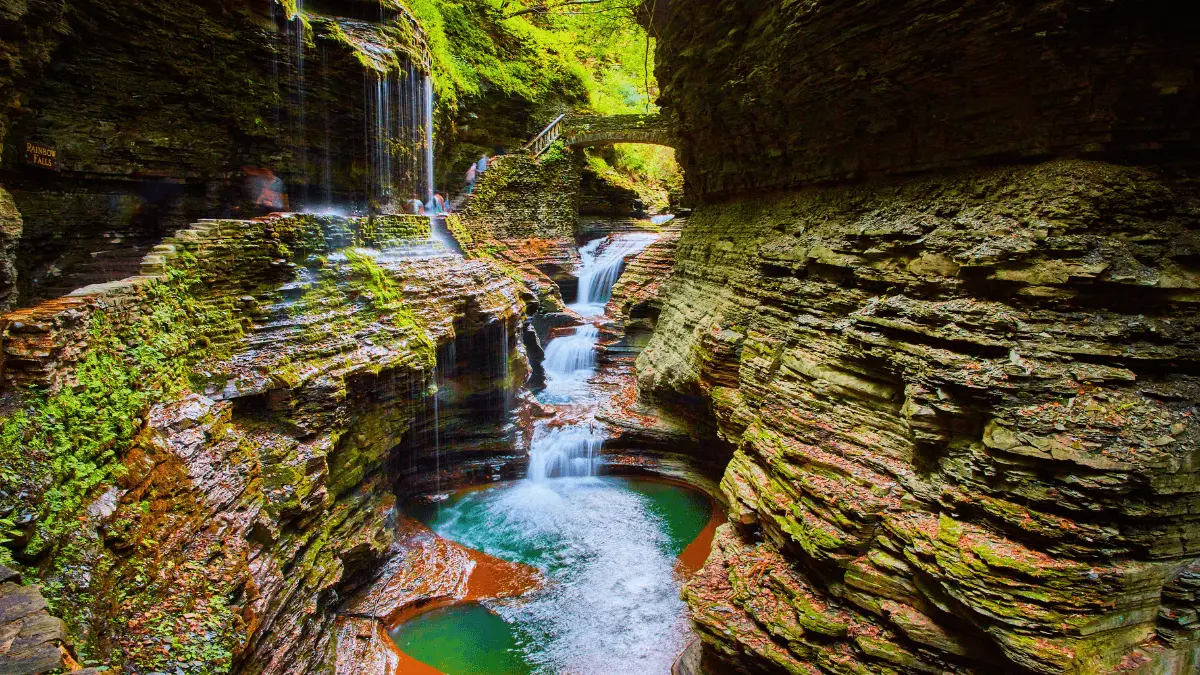 watkins path waterfall