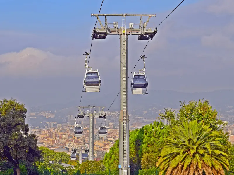 The Montjuïc Cable Car - Day Trips from Barcelona