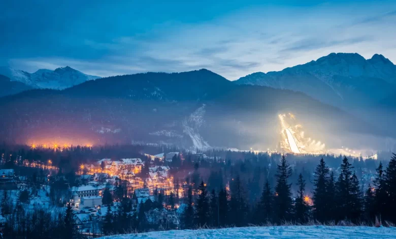 Zakopane, Poland in Winter
