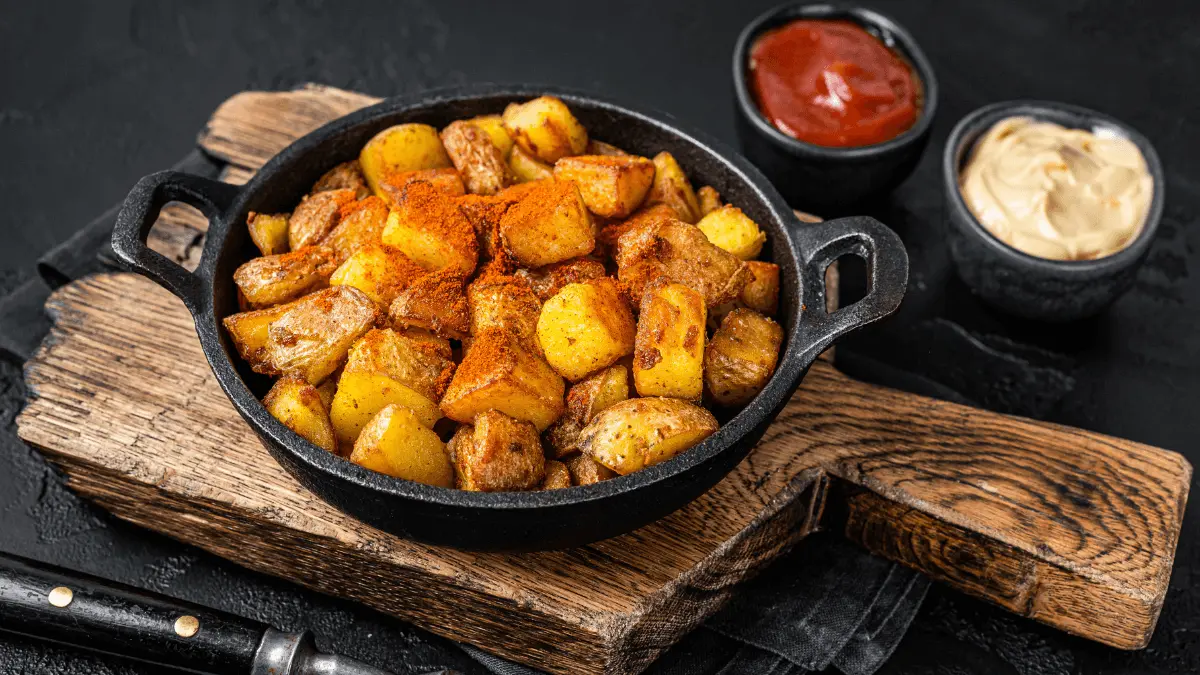 Patatas Bravas Ibiza Food